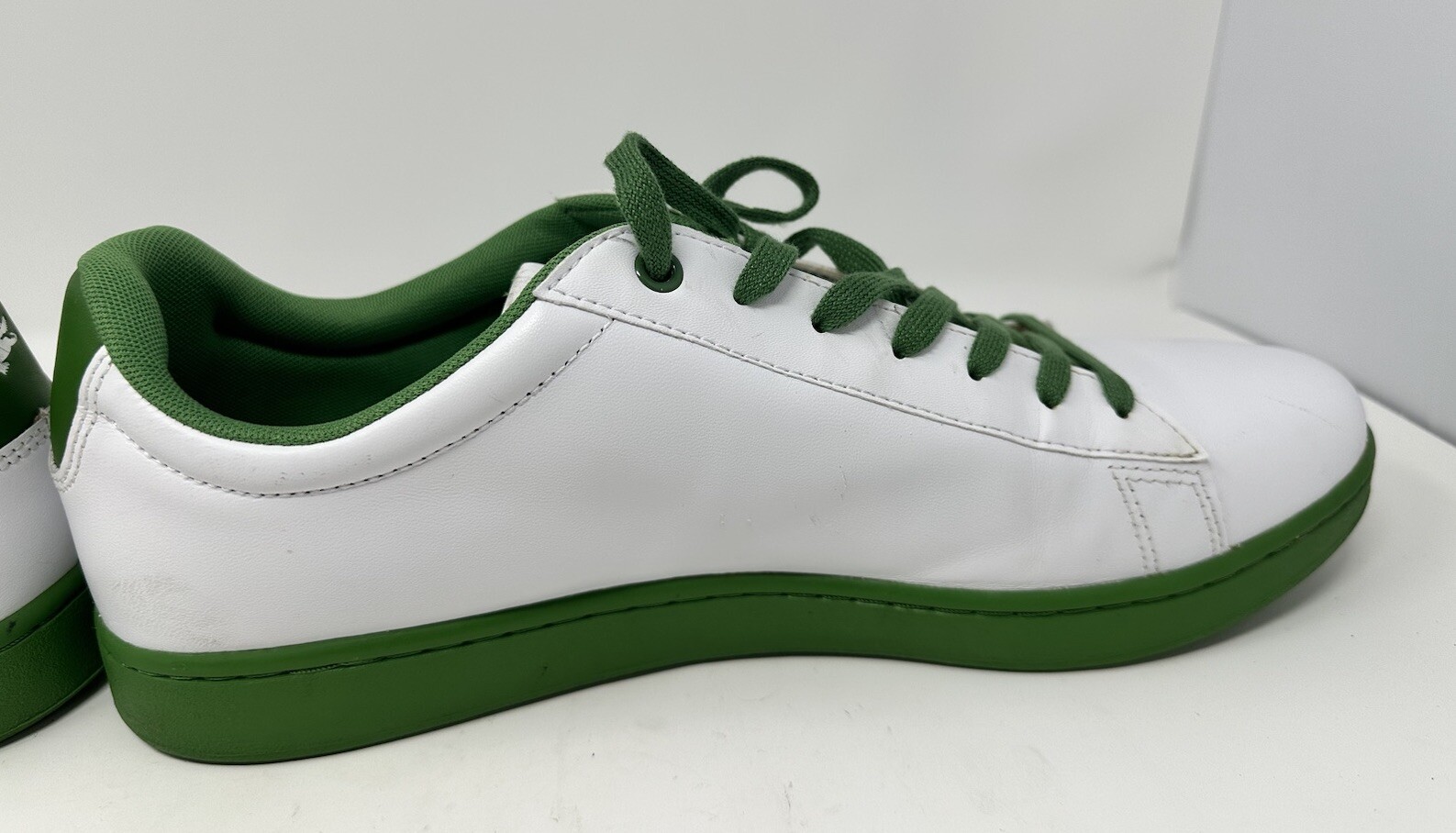 Lacoste Hydez 0721 1 P SMA Mens White Leather Lifestyle Sneakers Shoes 11 thumbnail 6