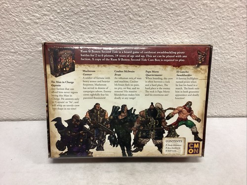 C-MON RUM & BONES: SECOND TIDE LOT- core set, hero packs and promos NIB CM511 - Picture 12 of 14
