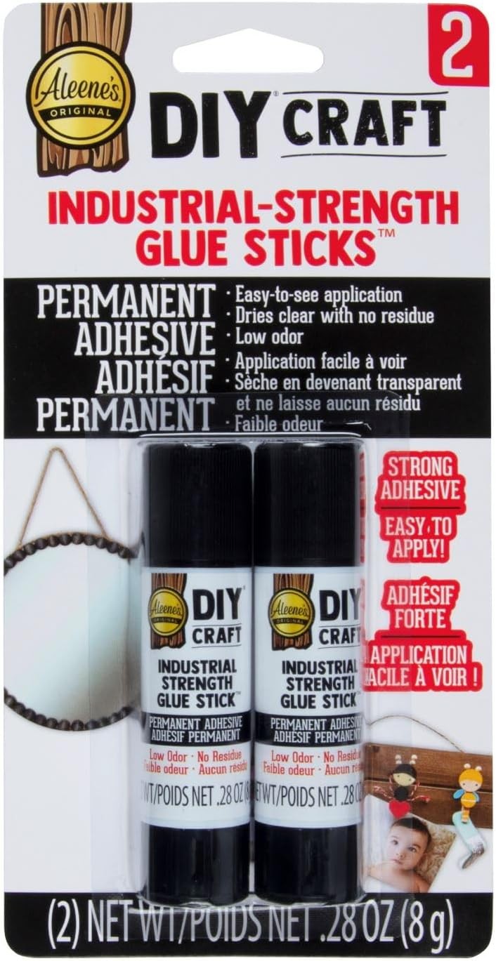 Aleene's DIY Craft Industrial-Strength Glue Sticks, Permanent Bond for clear-image
