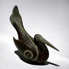 LLADRO African Heartbeat Series Bird Gres Figurine Ceramic