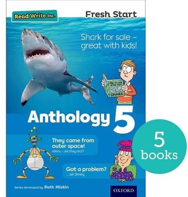 Read Write Inc. Fresh Start: Anthology 5 - Pack of 5 by Gill Munton (English) Pa