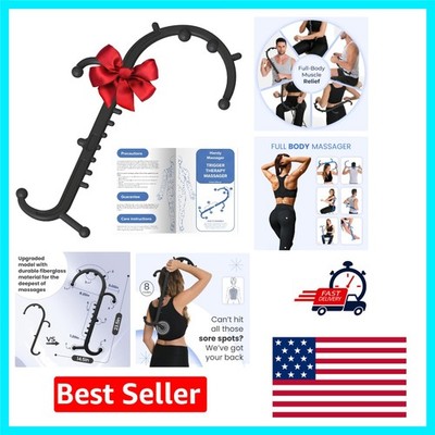 Full Body Trigger Point Massager - Lightweight Cane for Stress Relief Anywhere