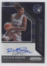 2020 Panini Prizm WNBA Signatures Rebekkah Brunson #SG-RBR Auto 1x9