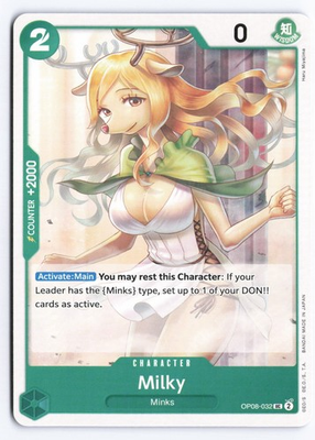 #ad #ad One Piece TCG Milky OP08 032 Two Legends English X4 $1.89