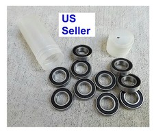 10pcs 6800-2RS ABEC3 Rubber Double Sealed Ball Bearing 10x19x5mm US Seller