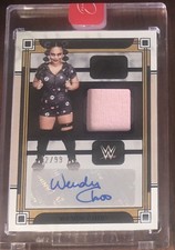 2024 Three Count WWE Wendy Choo Relic Auto /99 NXT