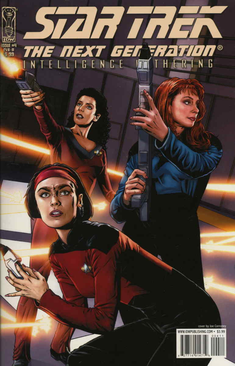 Star Trek: The Next Generation: Intelligence Gathering #4B VF/NM; IDW | we combi