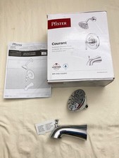 Pfister Courant Shower Head Tub Spout Polished Chrome INCOMPLETE