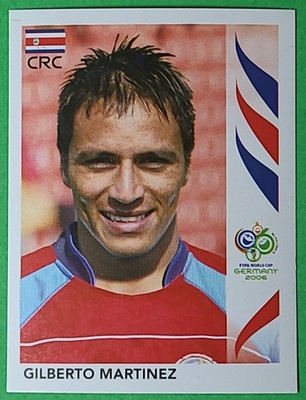 Panini Fußball WM 2006 WC 06 Germany Sticker Nr. 42 Gilberto Martinez Costa Rica