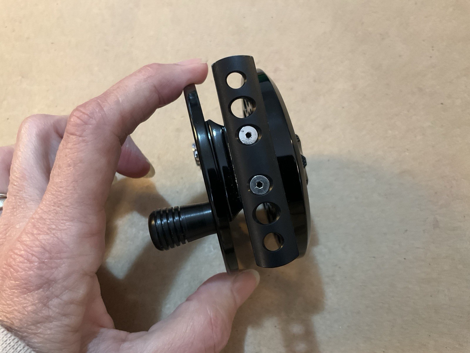 G. Loomis Synchrotech GL 345 Fly Fishing Reel W/ Pouch Made in USA BRAND NEW