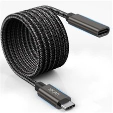 USB C Extension Cable 3/10FT, USB C Extender Cord Male to Female USB 3.2 Type C