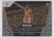 2021-22 Panini Prizm Draft Picks Widescreen Circles Prizm Keon Johnson #5 0so2