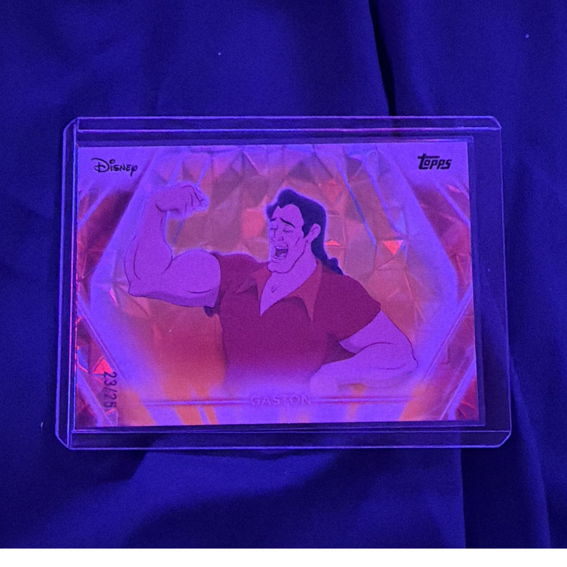 MINT Topps Disney Gaston Chrome Refractor 23/25