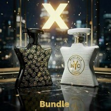 Bond No. 9 Wall Street  Tribeca Bundle 3.3oz 100ml Each Brand New Sealed