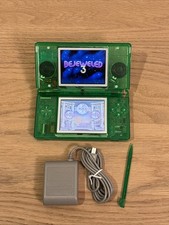 Green Nintendo DS Lite Console w/ Charger | Brand New Shell + Buttons | Tested