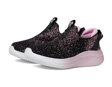 Skechers Little Kid US 11 Ultra Flex 3.0 All Things Sparkle Black/Rose Gold