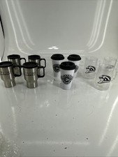 Western Michigan Broncos Alumni Association Insuluated Coffee Cup Tumbler Glass