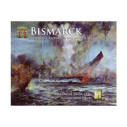 2nd World War at Sea Bismarck (1st Ed, 2nd) Box VG+/NM