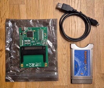 AlphaCrypt Light CI Modul R2.2 mit HMP USB CI Programmer - für One4All geeignet