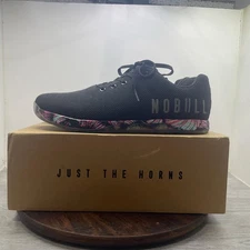 NOBULL Mens 12.5 Shoes Sneaker SF Trainer Low Black Plants Tree New With Box NWB