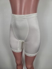 Vintage Wonderline Panty Girdle Shaper Size Medium White Style 5512 Smooth Satin
