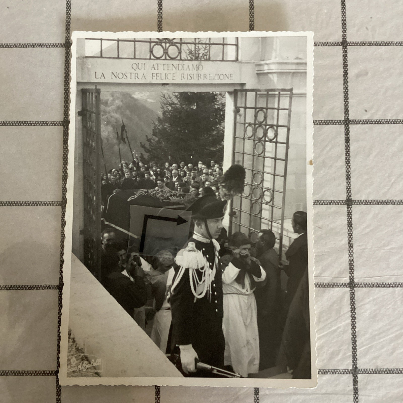 Ussita,Macerata,Processione,Funerale,Carabinieri,Confraternita,animata,O1174