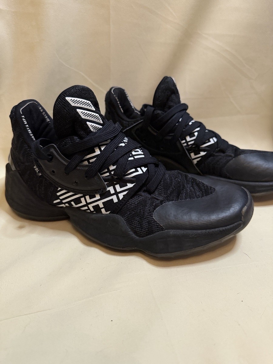 Adidas‎ Harden Shoes Men\'s Size 8 Vol. 4 Core Black 2019 Basketball Sneakers adidas Harden Vol. 4 Core Black for Sale | Authenticity  main image 4