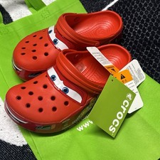 Crocs Lightning McQueen Toddler C13 Light Up ...