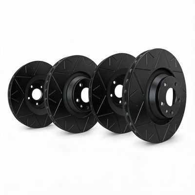 SP Performance KT-FRR-V-B-015109 Peak Blk Zinc Rotors for 13-25 Cadillac CTS/XTS