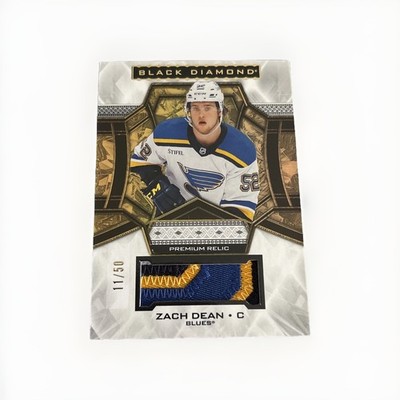 2024-25 Upper Deck Black Diamond - Rookies Zach Dean #BDB-ZD Premium Relics /50