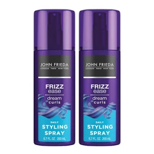 John Frieda anti Frizz, Frizz Ease Dream Curls Daily Styling Spray for Curly Hai