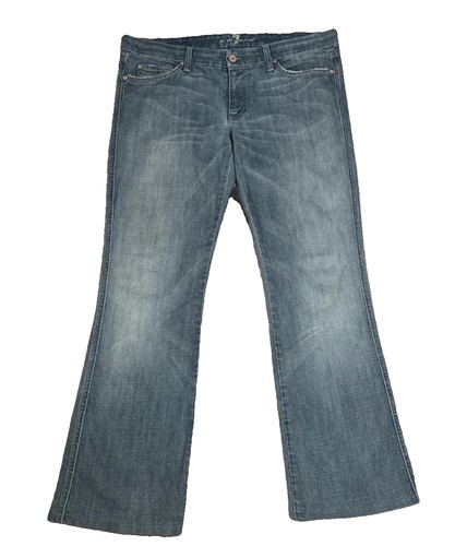 7 For All Mankind, 7 For All Mankind "A" Pocket Mens Jeans Denim 34x28 USA MADE VINTAGE Seven