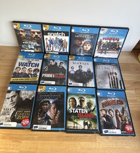 Blu-ray Film 16 Stück mit Blockbuster Hüllen ehemalige Vermietung, Iron Man, Snatch - Bild 2 von 3