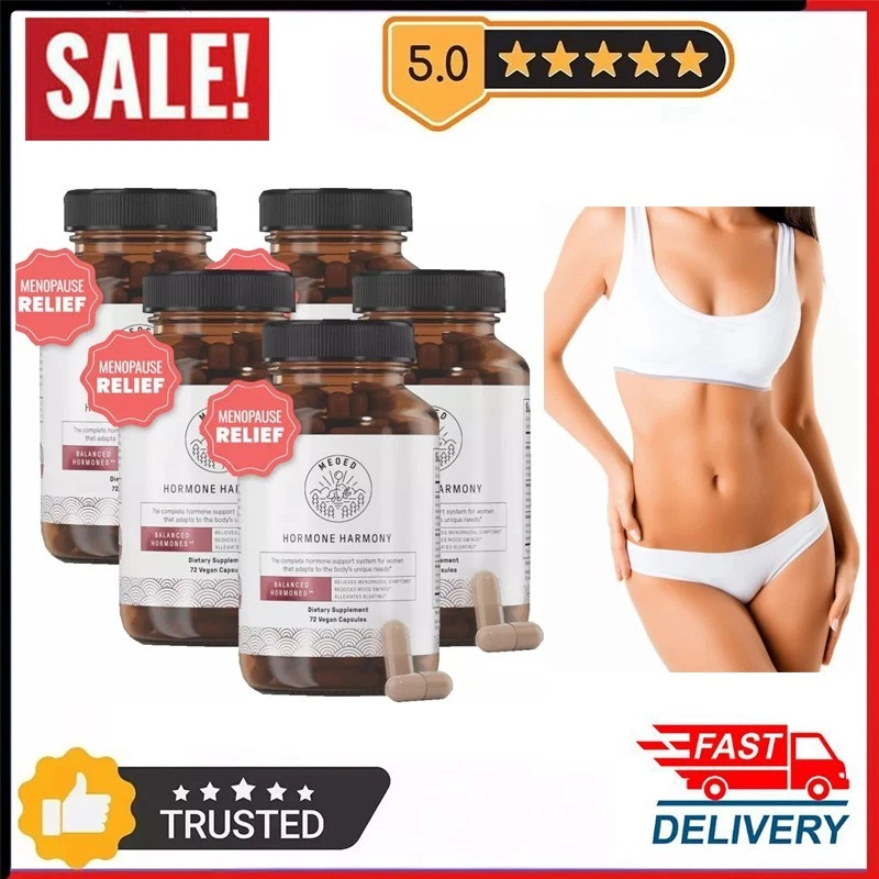 AS SHOW UK Happy Mammoth Hormone Harmony Natural Hormonal Support Women 72 Vegan Caps