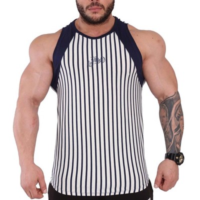 BGSM men's muscle shirt tank top armpit shirt stringer fitness bodybuilding 2320
