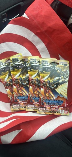 New🐉Digimon Card Game Special Booster Ver.2.5 Factory Sealed BT 19-20🔥 x4