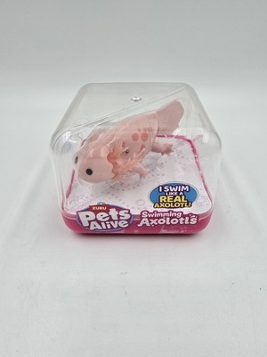 Zuru Pets Alive Pink Swimming Axolotl Real-Life Robotic Pets Bath & Pool Toy