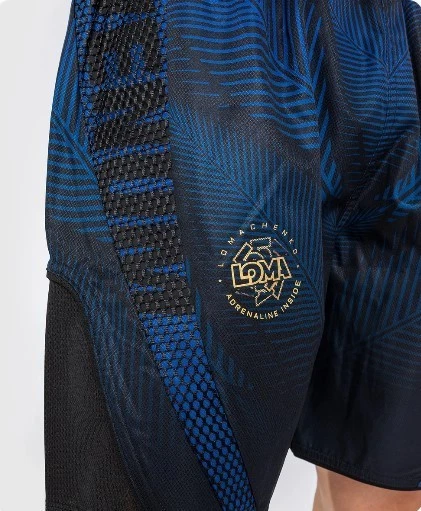 Pantalón Corto de Boxeo Venum Phantom Lomachenko, Talla Mediana Negro/Azul Nuevo Con Etiquetas Foto 3 de 4