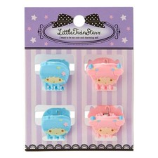 SANRIO LITTLE TWIN STARS Mini Hair Clip Approx. 2 x 2.5 x 2cm ABS Resin