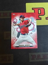 2022 Topps Inception Baseball Base Red Shane Bieber /75