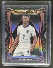 Bukayo Saka [Electric Etch Blue] #105 Prices | 2021 Panini