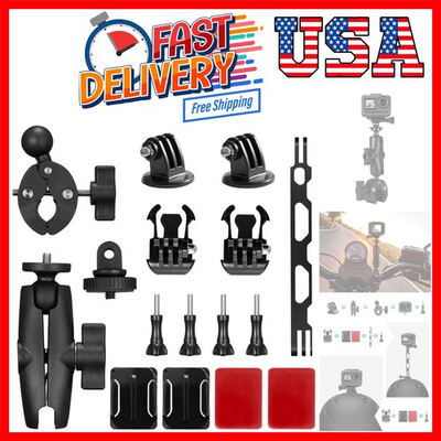 #ad Action Camera Motorcycle Kit Compatible EK7000 EK7000 Pro Brave 4 Brave 4 pro... $24.99