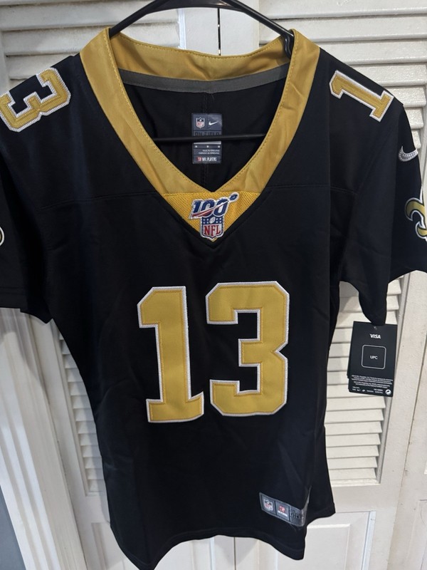 Nike NFL New Orleans Saints Michael Thomas #13 On-Field Jersey Black/Gold M