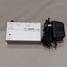 Behringer PP400 Ultra-Compact Phono Preamp Turntable Pre-Amp JP