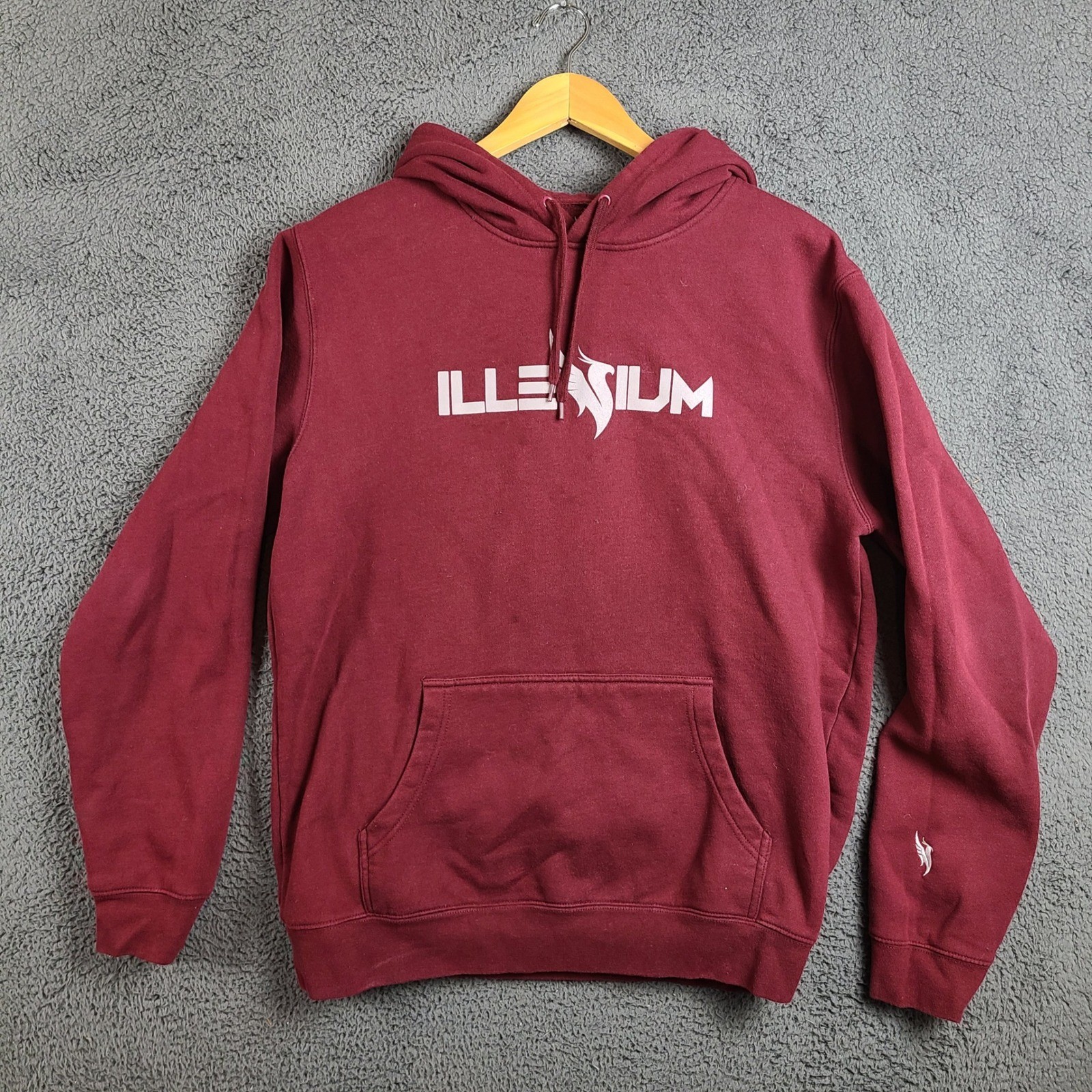 Phoenix Logo Pullover Hoodie (Maroon)