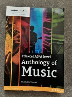Edexcel A Level Music Resources Anthology Study Guide Listening Tests