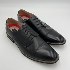 Bruno Marc Men's Prince-6 Black Lace Cap Toe Oxfords Dress Shoes Size 15 M NWOB