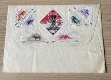 GB Stamps First Day Cover Europe CEPT 1961 Lundy Stamps Fine Condition. 