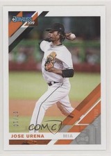 2019 Panini Donruss Artist Proof 7/10 Jose Urena #114 1p5