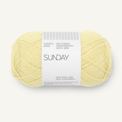 SUNDAY von SANDNES GARN - LEMONADE (9602) - 50 g / ca. 235 m Wolle
